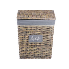 Корзина для белья прямоугольная 47х35х55см "Лен" EW-19XL