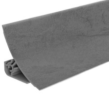 Плинтус для столешниц лофт серый 3 м