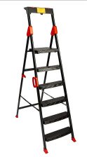 Стремянка стальная 6 пластиковых ступеней