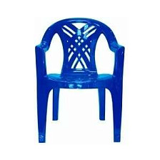 Кресло пластмассовое синее Престиж-2 Стандарт 