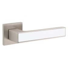 Ручка дверная Code Deco Slim H-30111-A-NISM/W
