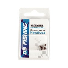 Мормышка вольфрамовая DS Fishing Капля спортивная d-2.2, 0.17гр (5522,5) цвет черный никель