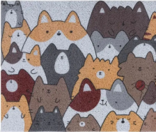 Коврик пористый Dabar 60х90см дизайн 152