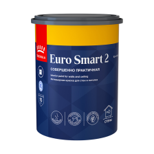 Краска интерьерная EURO SMART 2 А (0,9л) TIKKURILA / TIKKIVALA