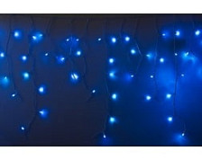 Гирлянда "Бахрома"Айсикл LED 220В 2,4х0,6м бело-сининий 255-033