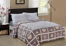 Плед велсофт Bamboo 180х200 139-pbe Cleo