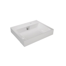 Раковина для установки над стиральной машиной Оливер-50 с кронштейнами (50х60)