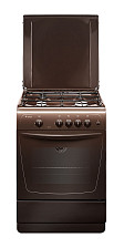 Плита газовая Гефест 1200 С7 К19 (60x60x85см)(цвет:коричневый, варочная поверхность-эмаль)
