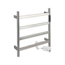 Полотенцесушитель KRAFTTE электрический 475х505х90мм матовый хром 75W, 220V, нерж сталь 44043