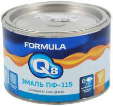 Эмаль ПФ-115 вишневая (0,4кг) Formula Q8
