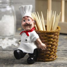 Подставка под зубочистки Поваренок микс 551417