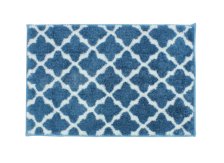 Коврик для ванной комнаты Венеция 60х90см голубой VHL1026