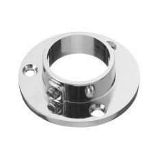 Фланец для трубы 16мм с фиксатором хром