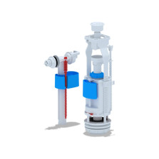 Арматура для унитаза боковой подвод 1/2 пластик/хром эконом АНИ WC3050С