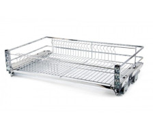 Корзина 1 уровневая фасад 800 мм 800х707х356 KRS06 с доводчиком