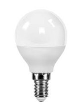 Лампа светодиодная  Е14 7W/3000 шар Max Light