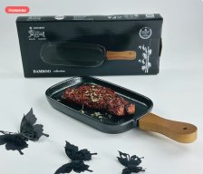 Блюдо 29см с ручкой Блэквуд LENARDI фарфор 235-038