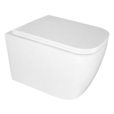 Унитаз подвесной AZARIO LEGENDA AZ-2305AS безободковый, микролифт, Торнадо