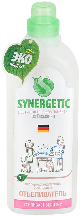 Synergetic кислородный пятновыводитель. Отбеливатель для белья и поверхностей Synergetic 1л. Отбеливатель Synergetic, 1 л. Synergetic отбеливатель пятновыводитель порошок. Отбеливатель "Synergetic" бесхлорный, 1л.