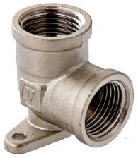 Уголок 1/2" г/г с креплением VALTEC VTr.751