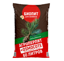 Грунт плодородный Биопит Хвойный 60л