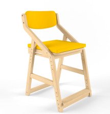 Чехол для стула Робин Wood желтый