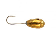 Мормышка вольфрамовая DS Fishing Капля спортивная d-2.0, 0.12гр (5520,1) цвет золото