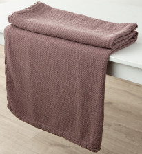 Плед лен рис 2 цв 2109 215х205 Орша