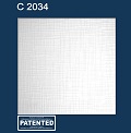 Плита потолочная С2034 белая (20)