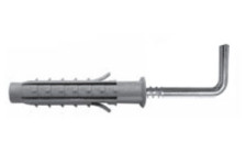 Дюбель 10 KRHР с прямым крюком 10х50 2шт 