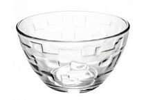 Салатник стеклянный Лабиринт 16 см С1447