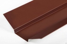 Планка ендова верхняя 76х76х2000 ПЭ-01-8017-0,4 МП