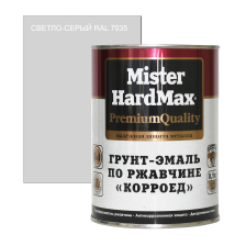 Грунт-эмаль "Корроед" по ржавчине светло-серый RAL 7035 (0,9кг) Квил