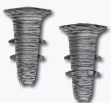 Угол внутренний Идеал Деконика алюминий темный 55 мм