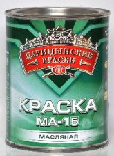 Краска МА-15 ярко-зеленая (0,9кг) Волг.обл.