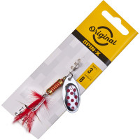 Блесна вращающаяся Lucky John SPIN X ROUND 03 8,0г SR LJSR03-SR