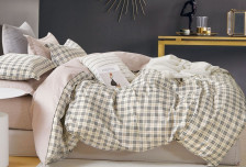 КПБ сатин набивной Cleo Satin de Luxe 823-SK 50х70, 1,5 сп