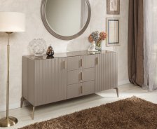 Комод Димаре D5150 серо-бежевый 1560х785х495