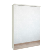Зеркало со шкафчиком Чикаго-60 (60х82х15) Sanflor
