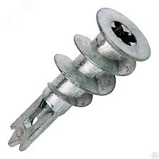 Дюбель 15х29 для крепления гипсокартона металл Driva сверло