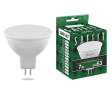 Лампа светодиодная GU5.3 230V 7W/4000 MR-16 Saffit