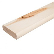 Планка для полока осина (25х85мм) сорт В 2,7м 