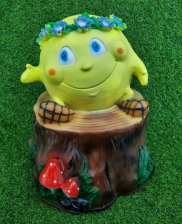 Фигура Колобок на пеньке 0335