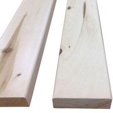 Планка для полока 1,8м осина В (25х85мм)