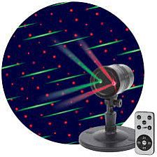 Проектор Laser Метиоритный дождь мульти 2 цвета ENIOP-01 220V IP44 Эра