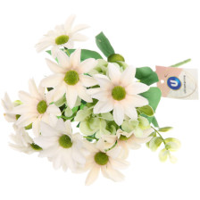 Букет Хризантемы 30см бежевый 993-0505