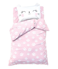 КПБ бязь Этель Pink cat 6480768 50х70, 1,5 сп