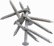 Гвозди 90х3,4 ершеные оцинкованные 0,5кг