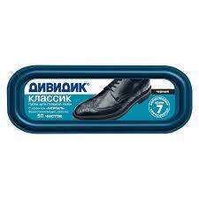 Губка для обуви ДИВИДИК КЛАССИК черная