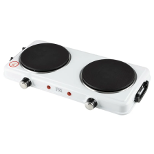 Плитка электрическая HomeStar HS-1110 2конф, 1кВт+1кВт, диск, белая 104913